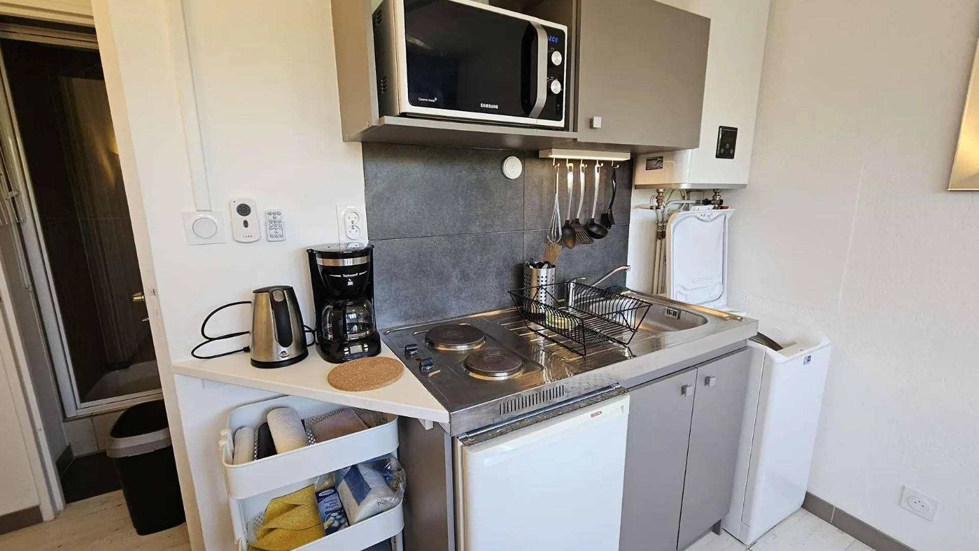 Studio Moderne Au Calme, Piscine Dans La Residence, Lave Linge Saint-Mandrier-sur-Mer Apartment